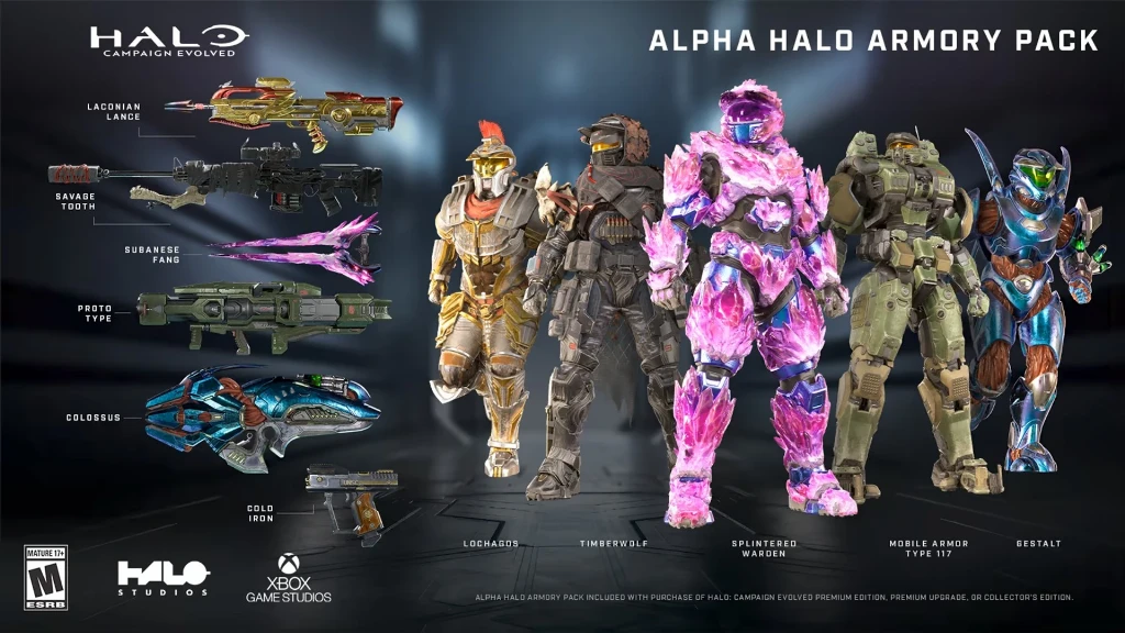 Набір скінів з Halo: Campaign Evolved – Premium Edition