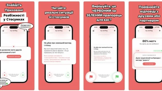 Українці випустили гру для пар, що дозволяє перевірити сумісність партнерів у стосунках. Як працює My Red Flag 